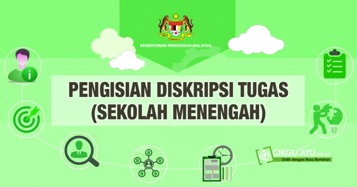 contoh pengisian Diskripsi tugas JD guru sekolah menengah 2020