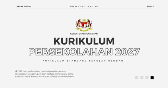 Kurikulum Persekolahan 2027 (KP27)